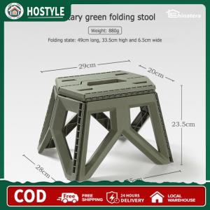 【Chinatera】 Outdoor Portable Camping Chair with Triangle Design Foldable Lightweight Stool for Hiking and Fishing Trips