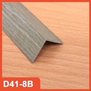 WD PAKET 6 Pcs  List Siku Penutup Atas WPC Ukuran 290cm x 2.35cm Wall Panel Lis Sudut Wood Panel Tangga Bahan PVC