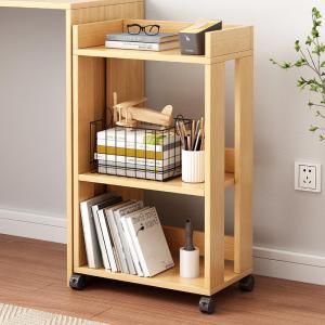Bookshelf Floor-to-ceiling Shelf Home Office Simple Storage Rack Large Capacity Storage Rack Integrated Movable Shelf