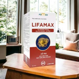 [Bảo hành] GIẢI ĐỘC GAN LIFAMAX 30 viên phục hồi gan mát gan giảm nóng giảm mụn