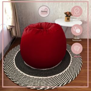 Bean Bag Sofa Squishy/Elastic Gummy PLUS ISI Size L Dewasa Bahan Adem Dan Lembut