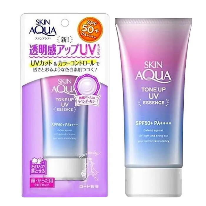 Kem Chống Nắng Skin Aqua Rohto Tone Up UV Essence SPF50