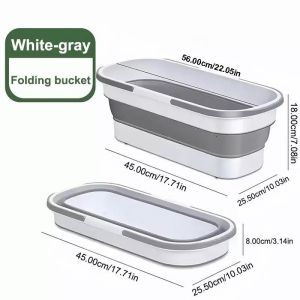 ไม้ถูพื้นแบนแบบหมุนได้ 360 องศา พร้อมม็อบดันฝุ่นและดูดซับน้ำได้ดี ขนาดใหญ่พิเศษ 45CM สำหรับพื้นไม้และหินอ่อน