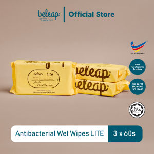 beleap lite Anti-bacteria Wet Wipe Tissue (3x 60s)