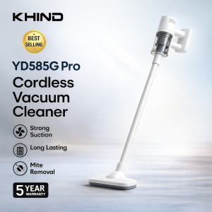 KHIND YG-585G Cordless Vacuum Cleaner Portable Vacuum Wireless Vacuum Vakum Rumah