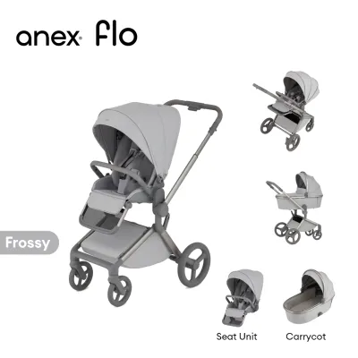 Anex รุ่น Flo รถเข็นเด็ก 2 in 1 แครี่คอทและเบาะนั่ง 0 - 22 กิโลกรัม พรีเมี่ยมแบรนด์จากโปแลนด์