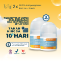 Paket 2 pcs Teto Antiperspirant Roll On 20ml yang mengurangi keringat & bau hingga 10 Hari – Fresh. 