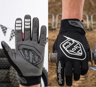 Sarung tangan/Gloves karet lokal motocross mtb sepeda touring