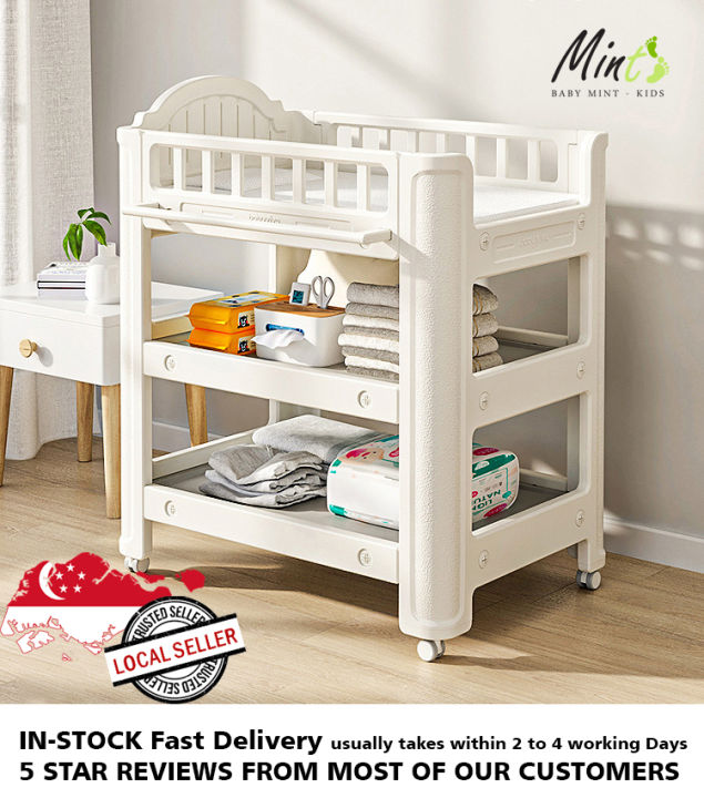 INSTOCK 2-in-1 Baby Care Nursing Multi-Functional Changing Table