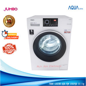 Mesin Cuci Front Loading AQUA FQW 105829QD Wave Drum 10.5 KG Garansi 10 Th Hijab Series INVERTER