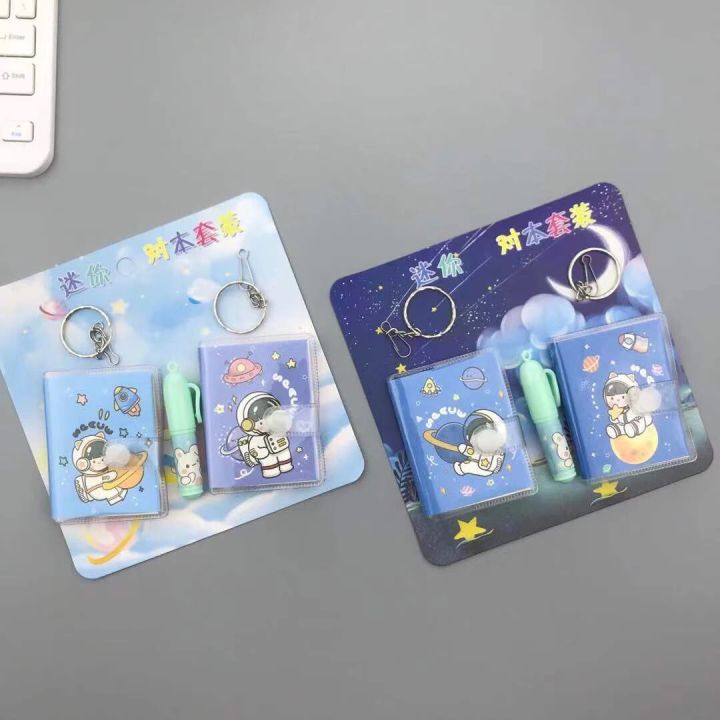 Mini notebook keychain cute Princess Xiaoli Notepad pendant will carry ...