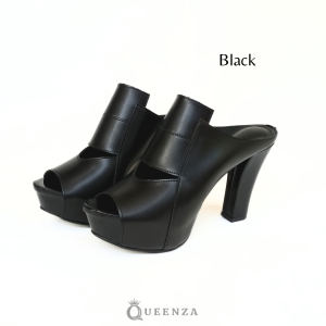 Queenza Halona Heels Wanita Tinggi 11 Cm Nyaman Anti Slip Sandal Pesta