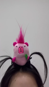 2pcs Soft Hair Hoop Handy Hairband for Women and Girl Headpiece Cute Headwear Cartoon Headbands Hair Accessories