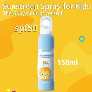 SG Ready Stock Kids & Baby Sunscreen Spray 150ml SPF50+ PA+++ Waterproof Sweat Resistant Face Body UV Protection Outdoor