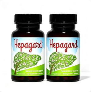 Buy 2and get 1free Hepagard Natural Liver Support Plant Capsules Daily Liver & Body Wellness For Adults 30 Vegetable Capsules Pure Formula