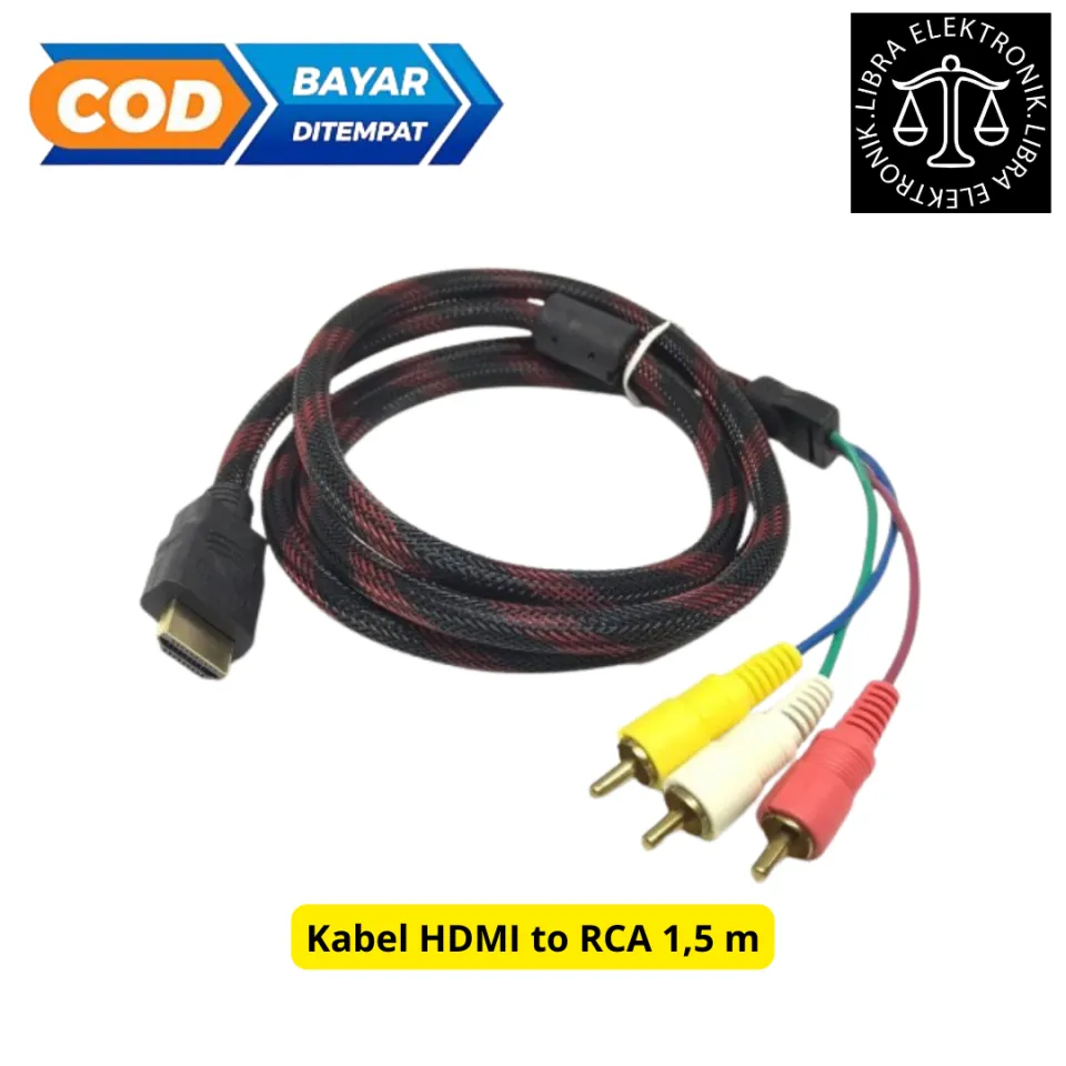 Kabel hdmi RCA Cable Converter HDMI av Meter Audio video