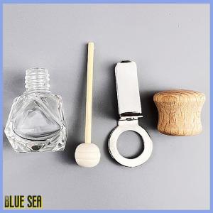 bluesea Air Freshener Car Perfume Clip Essential Oil Diffuser Vent Empty Bottle Decoration Aromatherapy Bottle