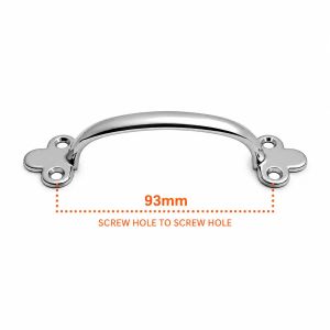 Cabinet Handle Door Pull Solid Zinc Alloy Exposed Screw 011