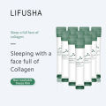 [20PCS/BOX] LIFUSHA Collagen Jelly Sleeping Mask Firming mask Anti-aging anti-wrinkle Whitening Moisturizing Muscle Lifting Stretching Supplementing Collagen No-Cleaning Good Night Masks yanjiayi collagen firming sleeping mask. 