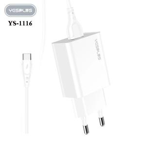 YESPLUS Charger YS-1116 Charger Fast Charging 2.4A Charger & Fast Cable