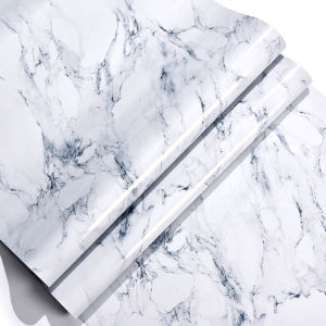 Bayar Di Tempat - Wallpaper Lucu Anti Minyak / Stiker Marble Glossy Tebal / Wallpaper Sticker Motif Marmer