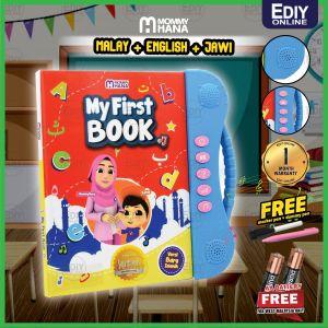 【𝐅𝐑𝐄𝐄 𝐁𝐀𝐓𝐓𝐄𝐑𝐘 𝐀𝐀𝐗𝟑】MY FIRST BOOK MOMMY HANA BUKU KANAK KANAK BABY BOOK ISLAMIC Melayu English EBOOK Solat Doa shahadah