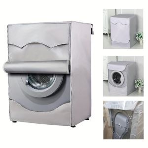 Velvet And Thickening Washer/Dryer Cover Sun Protection Heat Insulation And Waterproof Washer And Dryer Covers Washine Machin
