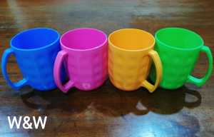 Gelas Plastik Belimbing / Mug Gagang Food Grade / Gelas Cantik Murah