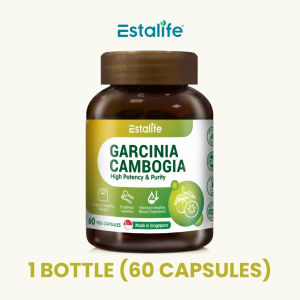 [NEW] Estalife Garcinia Cambogia | Fat Burner | Slimming Pill | Weight Loss Supplement | 60 Veg Caps