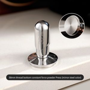 Bincoo Đầm cà phê lực liên tục Đầm va đập búa 30 pounds áp lực máy nén Espresso 51mm/58mm