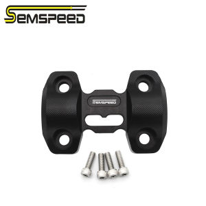 SEMSPEED Motorcycle CNC Handlebar Mount Bar Clamp Top Cover For FKM Venture 150 Dayang FEKON Venture ADV150