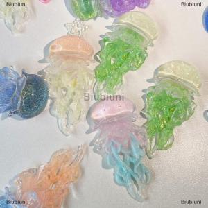 [COD] Biubiuni Sáng Tạo Thạch Màu Sứa Quyến Rũ Keychain Y2K Đính Cườm Mặt Dây Chuyền Điện Thoại Chuỗi Xe Treo Trang Trí Túi Mặt Dây Chuyền Trang Trí Quà Tặng
