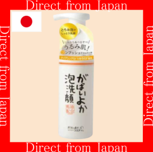 【Direct From Japan】Gabaiyoka Rich Foaming Facial Cleanser (200ml) - Deep Cleansing Moisturizing Brightening