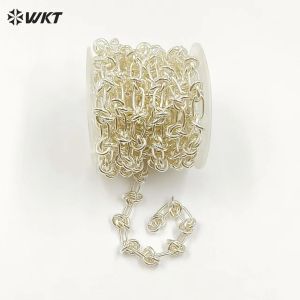 WT-BC236 WKT New Style High Quality Beautiful Chain Design For Lady 18K Yellow Gold Plated Gifts