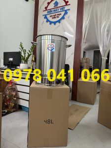 Nồi nấu phở nồi nấu nước dùng phở chạy điện dụng tích 48L