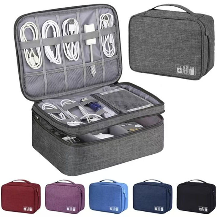 Cáp túi lưu trữ không thấm nước kỹ thuật số phụ kiện điện tử Organizer ...