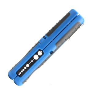 Pen Style Multifunction Wire Stripper Blue Lightweight Design for Electronic Engineering Easy Portability Practical Use