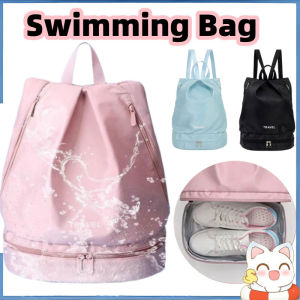 Swimming Bag Waterproof Sports Gym Bag Dry Wet Separation Bag Multifuctional Outdoor Travel Backpack