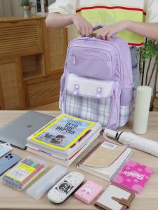 กระเป๋าเป้โรงเรียนประถม Pochacco สำหรับเด็กผู้หญิง ชั้นประถมศึกษาปีที่ 4-6 ป้องกันกระดูกสันหลัง ลดแรงกดทับ กันน้ำ ความจุขนาดใหญ่ กระเป๋าสะพายไหล่คู่สำหรับเด็ก