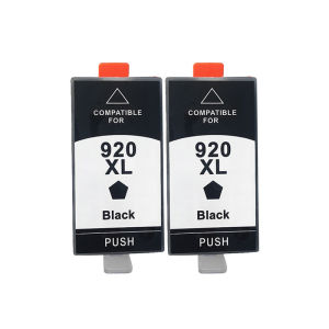 Compatible 920XL BK/C/M/Y High‑Yield Ink Cartridges Replacement for HP Officejet 6000 6500 6500 Wireless S 6500A 7000 7500 7500A Printers 2‑Year Unopened Shelf‑Life
