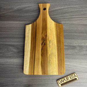 Talenan Kayu Jati Ukuran 18 x 33 cm 3 Varian Model