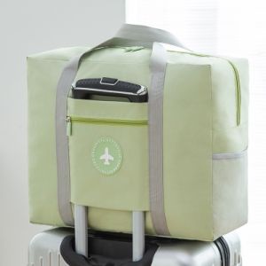 Tas Travel Travel Bag Tas Bagasi Duffel 3 Susun lipat Hand Carry Anti Air Kapasitas besar Multifungsi dengan roda Jumbo