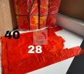 KANTONG PLASTIK/KANTONG KRESEK HD MERAH/KANTONG PLASTIK MERAH/KANTONG KRESEK MERAH UKURAN 28 & 40 MEREK ANGEL 350, 405 GRAM TERMURAH DAN BERKUALITAS. 