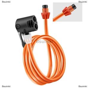 [COD] Bsuimki ท่อต่อปั๊มลมจักรยาน70 80 120ซม. ท่อปั๊มอากาศเชื่อมต่อท่อปั๊มลมจักรยานปั๊มลมยางหัวฉีดอุปกรณ์เสริม