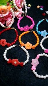 gelang anak motif bunga love