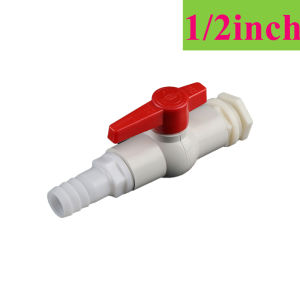 1/2"3/4"Water tank connector fittings Tank adapter valve Bulk head tank fitting pvc Aquarium tank outlet joint