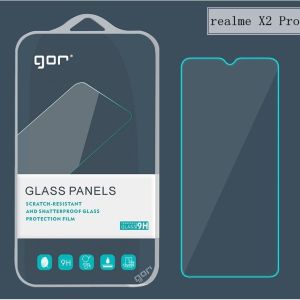 Kính cường lực Gor Realme X2/ Realme X2 Pro Trong Suốt Cao Cấp Hạn Chế Bám Vân Tay 9H/ Vát 2.5D - Chính hãng Gor