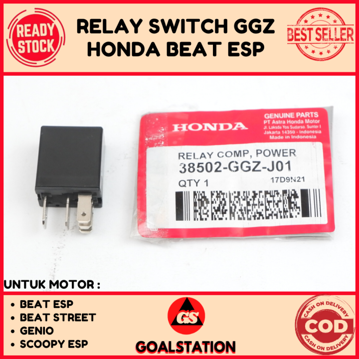 Relay Stater Power Kaki 5 Honda Beat Sporty / Beat Street / Beat ESP