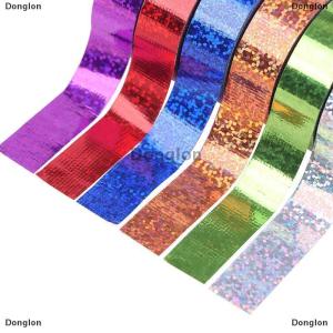 [COD] Donglon เทปฟอยล์เลเซอร์กระดาษกาวเครื่องเขียนแบบทำมืออัลบัมภาพอัลบั้มตกแต่งเทป