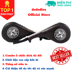 [Màu Đỏ] combo 2 Vợt Đá Đôi Vợt Đá Đơn (ĐƠN VỊ TÍNH: 2 CÁI) Taekwondo Vovinam Cổ Truyền Kích BOXING - Chính hãng dododios